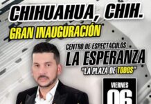 gran inauguración del Centro de Espectáculos La Esperanza “La plaza de todos”