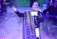 Aída Cuevas recibe el amor de Chihuahua en el Palenque de la Feria de Santa Rita