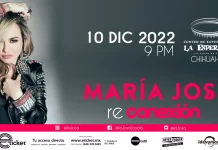 MARÍA JOSÉ LLEGA A CHIHUAHUA EN SU TOUR «RECONEXION»