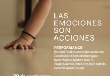 “LAS EMOCIONES SON ACCIONES”, Performance