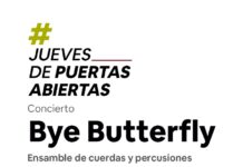 Concierto Bye Butterfly es un ensamble de cuerdas y percusiones