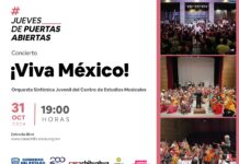 A disfrutar el concierto “Viva México”