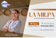 Rescata Ana Beltrán del Río el valor cultural y gastronómico de la milpa con charla en Casa Chihuahua